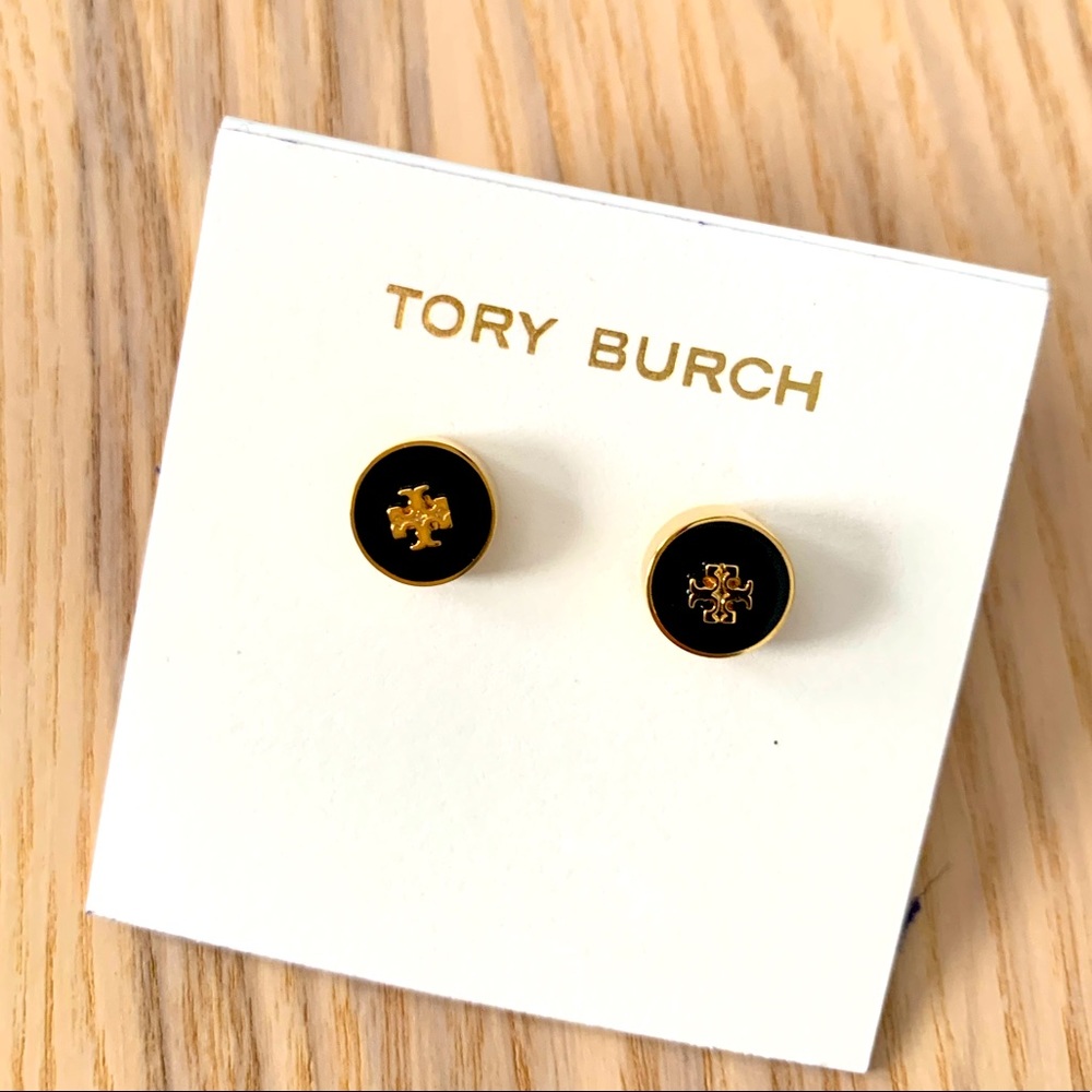 Tory Burch Kira Enamel Stud Earrings
